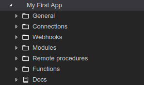 New custom app in Make
