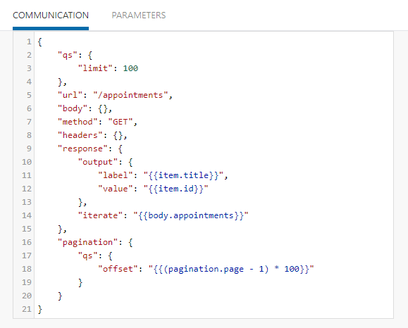 Example of a missing limit